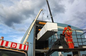 Heavy Lift and Installation by Nickel Bros Industrial